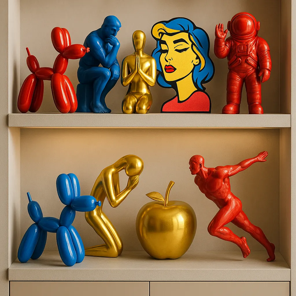 Tendencias en decoración con figuras artísticas para 2025