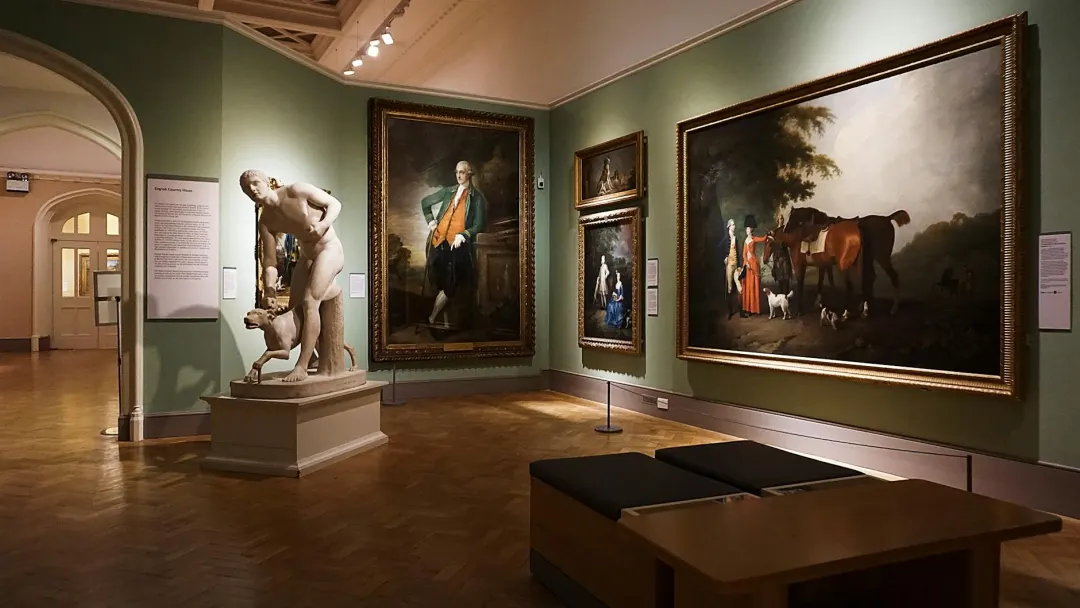 Galería de arte clásico
